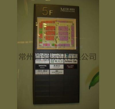 铝型材贴墙索引牌